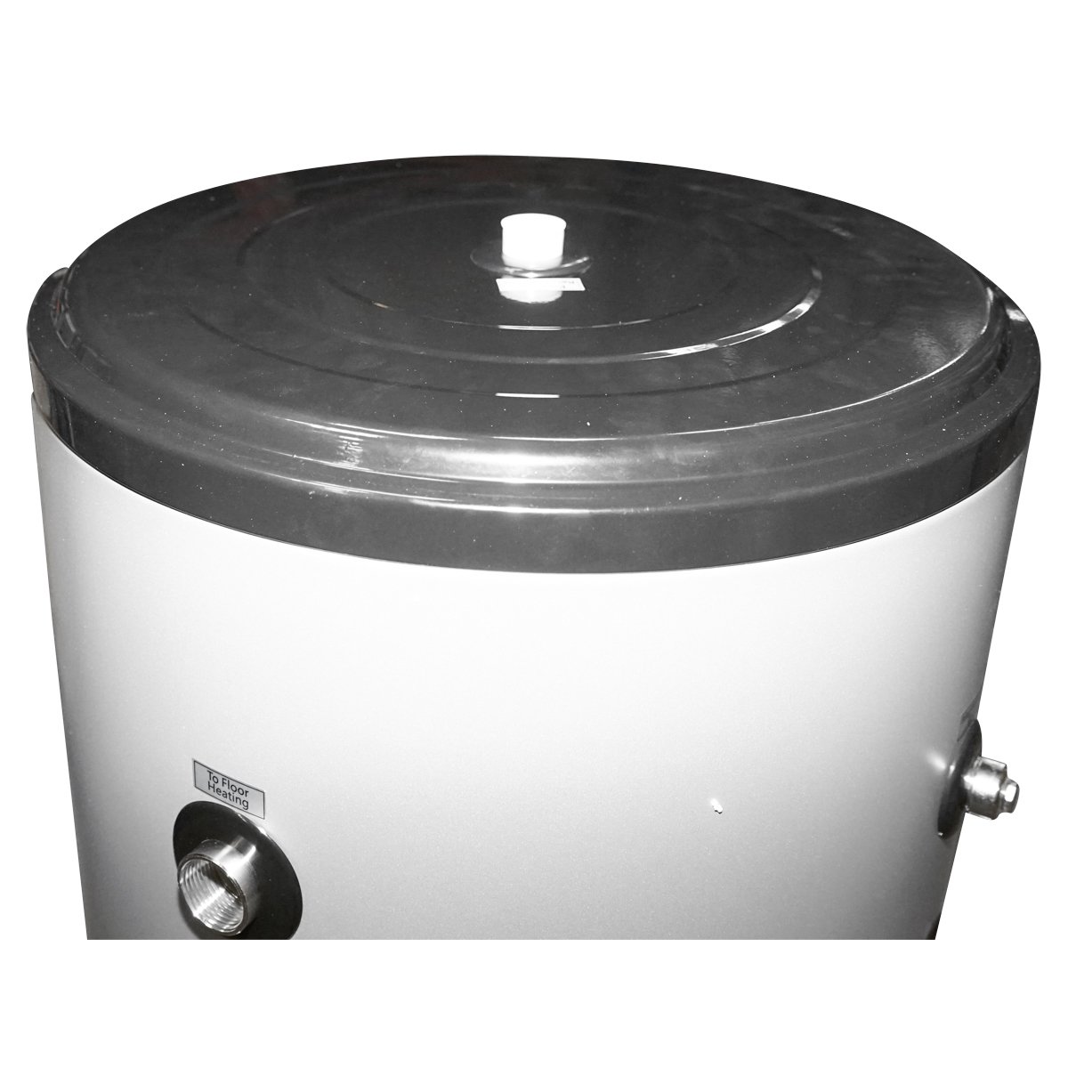 Puffer, boiler apa calda 150L presurizat 3KW pentru pompe de caldura 470x1470mm SPRSUN